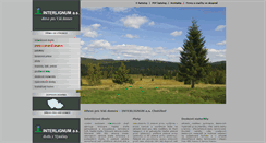 Desktop Screenshot of interlignum.cz